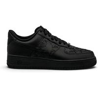 nike deportivas moda air force 1 low lv8 triple black stars para mujer