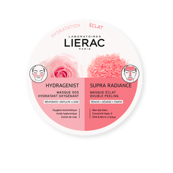 Duo mascarilla hydragenist & supra radiance 2x6ml