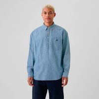 gap camisa tipo jersey de cambray 543170-416