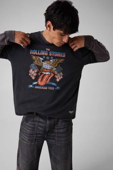 Camiseta Estampada Gj X Rolling Stones