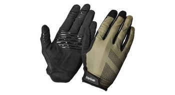 Guantes largos acolchados de verano gripgrab ride lite verde
