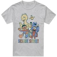 sesame street camiseta tv21512 para mujer