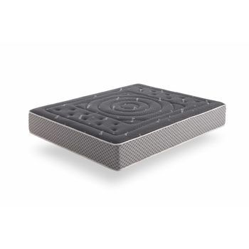 Colchón Supersoft Premium Black Multizone, 27cm, 140x200cm - Moonia