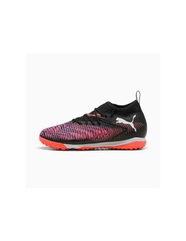 Botas de fútbol Puma Future 8 Match Tt + Infantil Negro/Blanco/Rojo