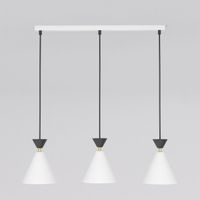 lampara de techo verusa blanco 3 luces