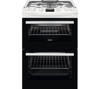 ZANUSSI ZCG63260WE 60 cm Gas Cooker - White, White