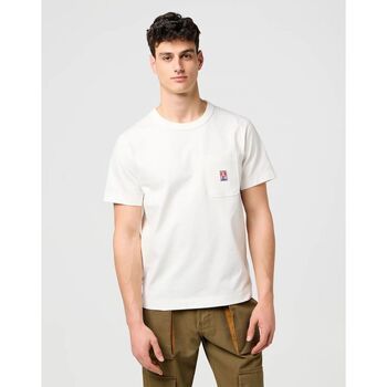Wrangler Camiseta 112371499-WORN WHITE para hombre