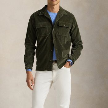 Polo Ralph Lauren Classic-Fit Cotton-Corduroy Shirt - M