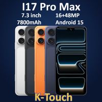 telefonos moviles k-touch i17 pro max telefono inteligente android 15 telefono celular economico de 73 pulgadas camara de 1648mp 7800mah 5g doble tarjeta sim doble modo de espera desbloqueo