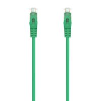 aisens cable de red latiguillo rj45 lszh cat6a 500 mhz utp awg24 verde 30m
