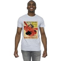 disney camiseta big hero 6 para hombre