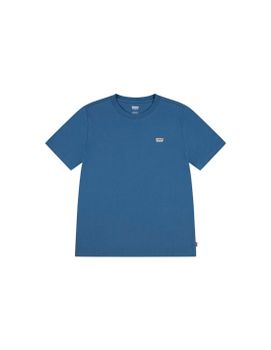 Camiseta Levi's Batwing Chest Hit Infantil Azul