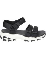 sandalias para mujer skechers dlites fresh catch 31514-blk negro 39