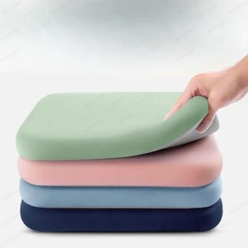 Cojín de asiento de espuma de 4 cm de grosor: almohadilla ultra suave para silla de oficina |     Almohadilla para asiento de coche para estar sentado durante mucho tiempo, soporte lumbar y alivio del