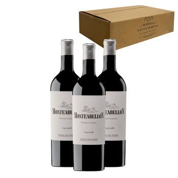 Monteabellón - Pack 3 Botellas 75 Cl - 10% Vol.
