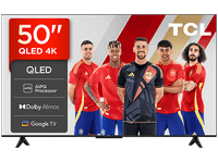 tv qled 50 - tcl 50t69c uhd 4k procesador aipq smart tv dvb-t2 negro