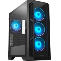 caja pc chieftec apex ga-01b-tg-op atx midi tower negro