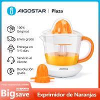 exprimidor de naranjas electrico 700 ml 2 conos desmontablesy cubierta antipolvo boquilla antigoteo apto para lavavajillas