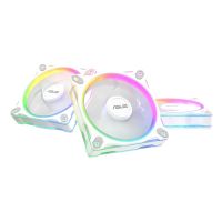 ventilador asus prime mr120 argb reverse white 12cm 1600rpm blanco 3 en 1
