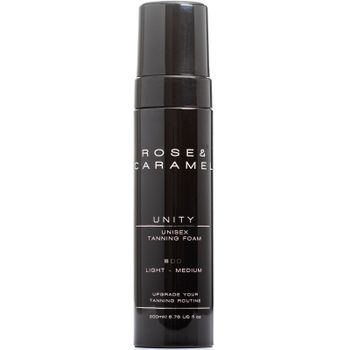 Rose & Caramel Unity Unisex Light Medium Tanning Foam 200ml