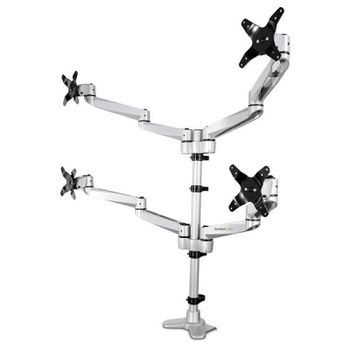 StarTech Soporte VESA Ajustable para 4 Monitores 27