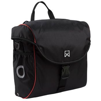Alforjas Para Bicicleta 19 L Negra Y Roja 16005 Willex