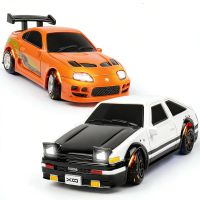 xq 4063 rtr 164 24g 4wd mini drift coche rc luz led acelerador proporcional control remoto de escritorio alta velocida