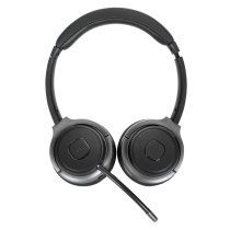 Targus AEH104GL auricular y casco Auriculares InalÃ¡mbrico y alÃ¡mbrico Diadema Llamadas/MÃºsica USB Tipo C Bluetooth Negro