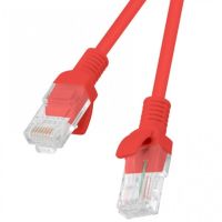 lanberg cable de red rj45 utp cat6 5m rojo