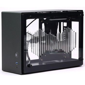 Carcasa Mini Tower Zalman M2 Mini Gris Cristal Templado USB-C