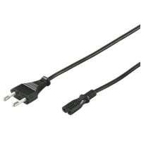 goobay cable de alimentacion iec-320c7 18m negro