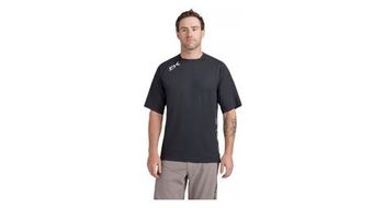 Maillot dakine thrillium de manga corta negro blanco