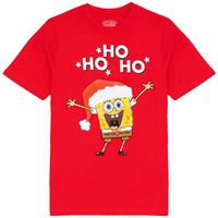 spongebob squarepants camiseta ho ho ho para hombre