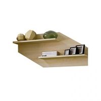 respaldo de 2 estantes versatil y funcional 130 cm nuka cambria 130 x 58 x 23 cm
