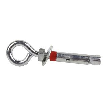 Anclaje Metalico Con Argolla Medida:8/11 X 60 Diametro Taladro:11 Mm 80 Unidades