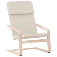 sillon de relax  sillon de salon  silla relax de tela color crema