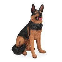 estatua de perro - pastor aleman 60 cm