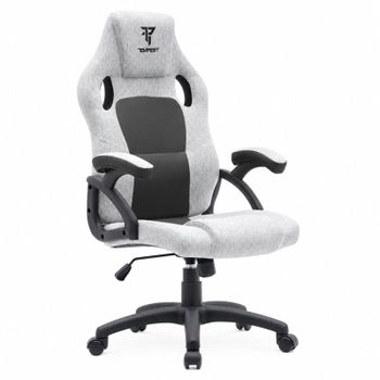 Tempest Discover Silla Gaming Gris/Negra Tela Transpirable