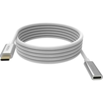 Cable USB-C a USB-C Vision TC 2MUSBCEXT 2 m USB 3.2 Gen 2 Blanco