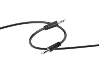 cable audio - isy iau-1021 3m jack de 35 mm macho a macho negro