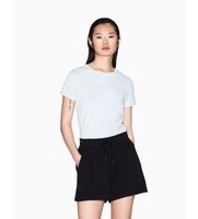 ax armani exchange para mujer xw000838af13397uc001 shorts basicos negro s casual viscosa