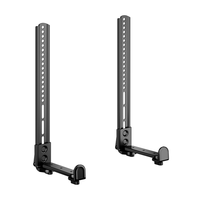 soporte universal aisens para barra de sonido negro