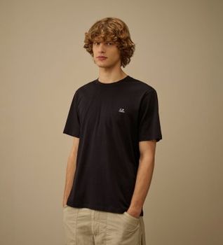C.P. Company para hombre. RCCMTS725A005100W Camiseta Goggle marino (S), Casual, Algodón, Manga corta