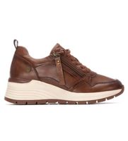 refresh para mujer 17293802-camel zapatillas 172938 marron 36 1 a 3cm cordones cremallera casual