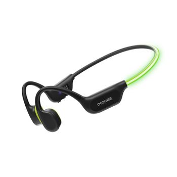 Auriculares de Conducción Ósea DOOGEE BoneBeat Swim Ray, Auriculares Inalámbricos con Certificación IP68 a Prueba de Agua, con Luz LED Intermitente, 32 GB, para Deportes Acuáticos