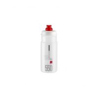 elite bidon jet transparente logo rojo 550ml root inicio accesorios accesorios para bicicleta portabidones elite