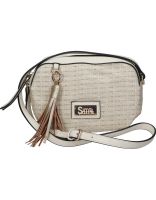 bolso bandolera para mujer simosastre s1051 beige uni