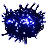 tira de luces con 2000 led pvc azul 200 m