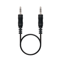 cable audio jack 35mm nano cable 10m negro