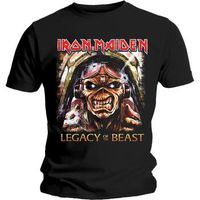 iron maiden camiseta manga larga legacy aces para mujer